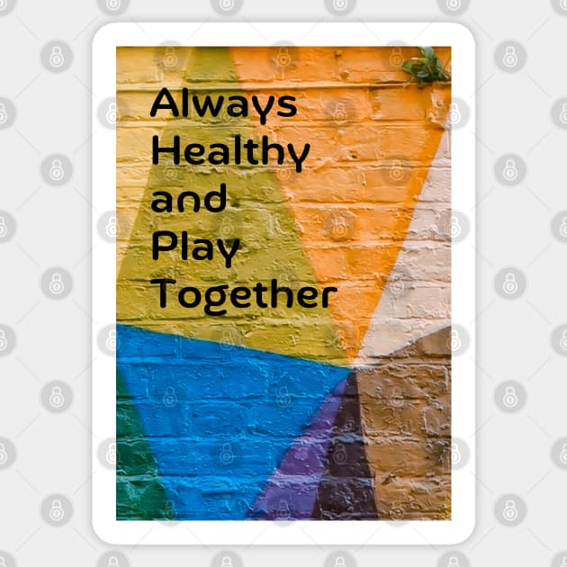 Always Healthy and Play Together Sticker by Cats Roar